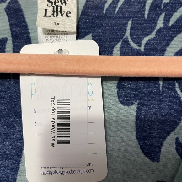 Sew In Love 3x top. NWT - Picture 2 of 2